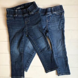 Gapkids Legging Jeans Girls 3T Lot of 2